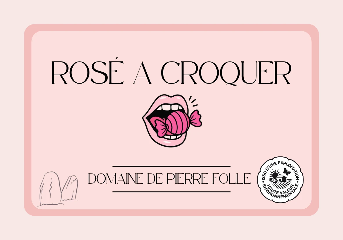Rosé à croquer 6 bouteilles (igp)